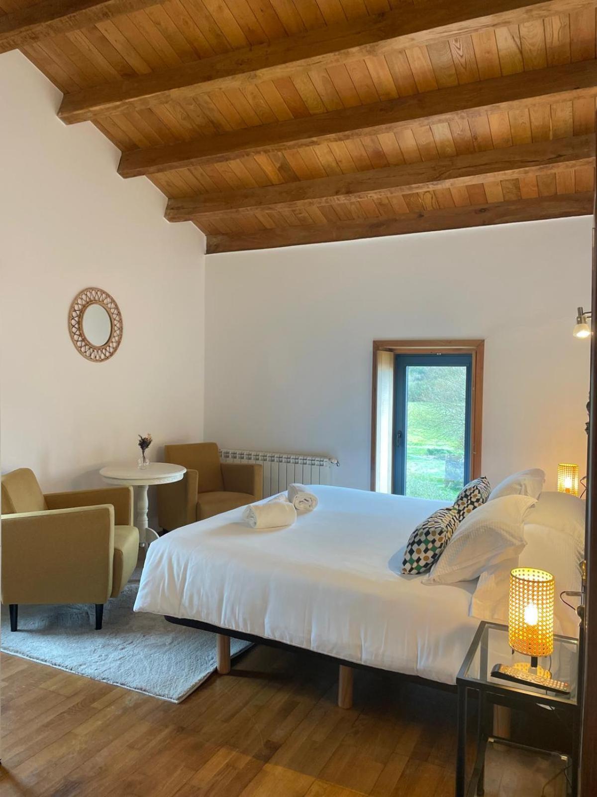 A Ribeira Do Tambre Guest House Troitosende Bagian luar foto